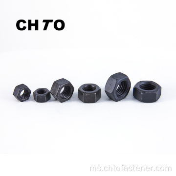 ISO 8673 Gred 8 Hexagonal Nuts Black Oxide Finish